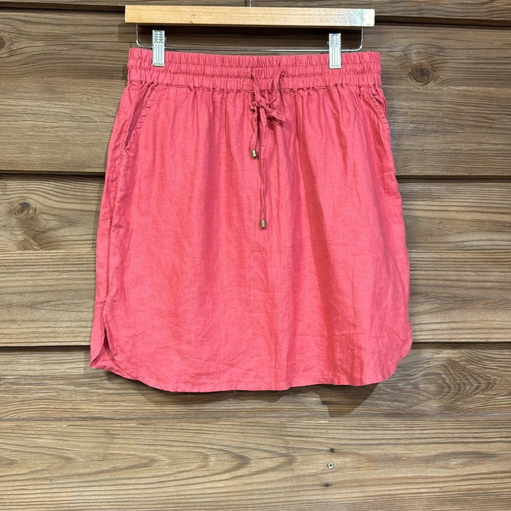 St. Tropez Linen Skirt